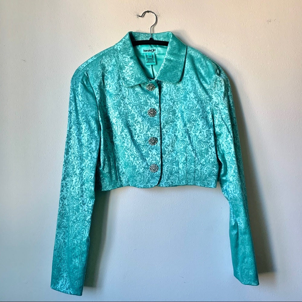 EUC Kensie Girl Cropped Jacket